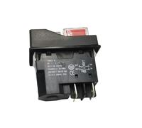 YH02-A 4Pins/5Pins Electromagnetic Starter Push Button Switches 16A AC250V IP55 Waterproof Machine Tool Can Replace KJD17(5 Pins)