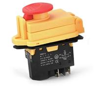 YH02-A Electromagnetic Switch 250V 16A 4PIN Start Push Button for Machine Tool Equipment Waterproof VS