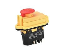 YH02-A YH01-A Electromagnetic switch 110V 8A 220V 15A 4PIN 5PIN machine tool equipment waterproof start button(5PIN Plug,220V)