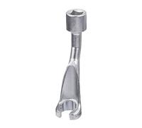 YHAILI Easy Carry Fuels Injectors Tube Spanner High Precisions Fuels Line Spanner for Field Maintenance & Fixes Injectors Pipe Tool