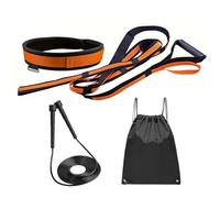 YHAILI Speed Training Set Resistance Band Overload Running Resistance Harness with Jump Rope Strength Training Accessories