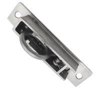 YHAILI Stainless Steel Pull Handle Pocket Door Edges Pull for Marine Cabinets Universally Button Mechanism and Flush Closure Keyless Security for Electrical Enclosures