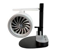 YHAILI USB fan Creative Desktop USB Fan With Plane Engine Shape Adjustable Speed and Direction for Office Decoration