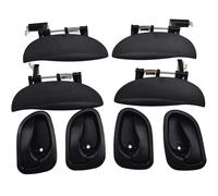 YHAINI Car Exterior Door Handles Car Exterior Door Handle for Hyundai for atos Sanatro 1997-2005 Outside Inside Interior Front Rear Left Right Handles