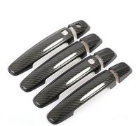 YHAINI Car Exterior Door Handles Car Exterior Door Handle for Suzuki for Swift for Vitara S-Cross 2012-2018 Cover for Chrome Trim ABS Carbon