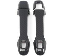YHAINI Car Exterior Door Handles Car Left Exterior Door Handle Auto Accessories ABS Carbon Gate Trim Frame Sticker