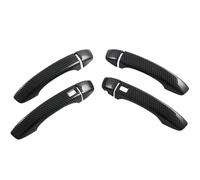 YHAINI Car Exterior Door Handles Car Left Exterior Door Handle Cover Trim for mg ZS HS 2024 Accessories Carbon Fiber