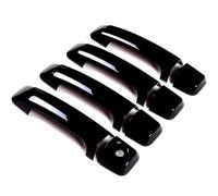 YHAINI Car Exterior Door Handles for Toyota Tundra 2007-2021 for Sequoia 2008-2015 ABS Fiber Car Exterior Door Handle(Black)