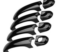 YHAINI Car Exterior Door Handles for Transporter T5 T6 2003-2015 for Caddy for touran Car Door Handle Cover Trim Black Outer