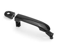 YHAINI Car Exterior Door Handles for Versa 2007-2012 Black Exterior Door Handle Front Left Driver Side Hand 82641EL12A NI1310130