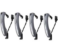YHAINI Car Exterior Door Handles Outer Door Handle Q7 2007-2015 4L0837207A 4L0837205B 4Pcs for Smart Sensor Exterior 4L0837205A