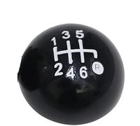 YHAINI Car Gear knob for Fiat 500 500C Sitck Head Leather for Gloss Black Cap Replacement Boot Cover
