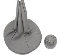 YHAINI Car Gear knob for Fiat for Panda MKII 2003-2011 Gear Stick Shift Knob with Leather Boot(3)
