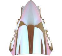 YHAINI Motorbike Wind Deflector Motorcycle Windshield for Yamaha YZF 1000 R1 2007 2008(Iridium)