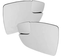 YHAINI wing mirror For Focus 2012-2018CM5Z17K707F 1 Pair Car Exterior White View Wide Angle Mirror Glass