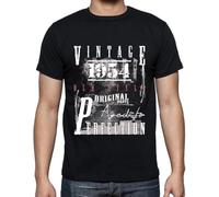 YHBBKNBCFGD Men's Graphic T-Shirt Original Parts Aged to Perfection 1954 70th Birthday Anniversary 70 Year Old Gift 1954(XX-Large)