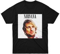 YHBBKNBCFGD Owen Wilson Unisex Funny Boy Friend Family Sleeve Gift for Men Multicoloured(Large)