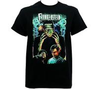 YHBBKNBCFGD Universal Monsters Dr. Frankenstein T-Shirt(Small)