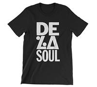YHBCVSS De La Soul T Shirt - Native Tongues Tribe Called Quest Golden Era Hip Hop NYC Black(Large)