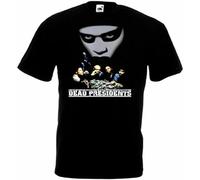 YHBCVSS Dead Presidents v.2 T-Shirt Black Poster S...(XX-Large)