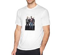 YHBCVSS Drowning Pool Men's Round Neck Fashion T-Shirt Summer Casual Loose Cotton Short Sleeve (X-Large)