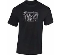 YHBCVSS DRUDKH Forest T-Shirt kroda wodensthrone Blood of kingu Blut aus nord Agalloch Black Black(X-Large)