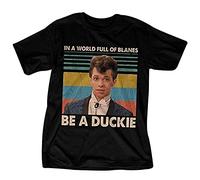 YHBCVSS Duckie Dale Pretty in Pink in A World Full of Blanes Be A Duckie Vintage.(X-Large)