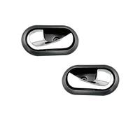 YHBH Car Interior Door Handle for Dacia for Dokker for Lodgy for Logan for Duster 2012-2015 Driver Passenger Chrome Left Right Side Handles(A Pair)
