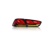 YHBH Car Tail Light For Mitsubishi For Lancer For Evo Sedan 2008-2017 Lamp Brake Stop Rear Assembly Rear Light Assemblies(Black Left Only)