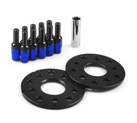 YHBH Car Wheel Spacers For VW For Tiguan For T-Reg For Vehicles 1999-2011 PCD 5x100/5x112 CB 57.1MM And BALL BOLTS M14*1.5 Widening Wheel Spacers(BLUE,8mm 5x112)