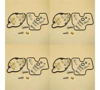 YHBH Motorcycle Carburetor Repair Kit For For CBF600 CBF600S CBF 600 CBF 600S 2004 2005 2006 Carb Float Diaphragm Membrane(4 CARB KITS)