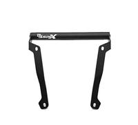 YHBH Motorcycle GPS Navigation Plate Bracket For VOGE DS525X 525DSX DS525 Ds525x Expansion Crossbar Phone Holder Stand Mobile phone holder crossbar(BLACK 1,22MM)