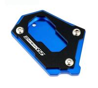 YHBH Motorcycle Kickstand Extension Pad For BMW R1250GS R1200GS Adventure Kickstand Extender Side Foot Stand Extension Pad Kickstand Pad Anti Slip(Blue Black 3)