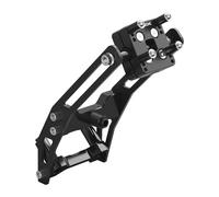 YHBH Phone Navigation Bracket Motorcycle Mobile Phone Holder Stand Support GPS Navigation Plate Bracket For Ducati Desert X DesertX GPS 2022 2023 2024 Navigator Mount(BLACK 1)