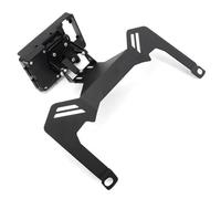 YHBH Phone Navigation Bracket Motorcycle Phone Holder Stand Holder For H&onda For Forza 300 250 For Forza 125 MF13 2017-2020 GPS Navigation Plate Bracket Navigator Mount(BLACK 1)