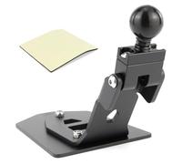 YHBH Waterproof Holder Motorcycle GPS Mount Navigation Plate Bracket For B&MW R 1250 RT 2020 2021 2022 2023 2024 2025 Crossbar Expansion Stand Charging Phone Holder(Black 6)