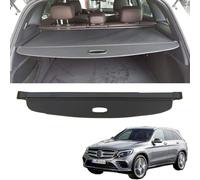 YHBIBI Car Retractable Rear Trunk Parcel Shelf for Mercedes Benz GLC X253 GLC200 260 300 350 2015-2021, Luggage Cargo Shield Cover Cover Sunshade Shelves Tail Box Partition,Auto Parts