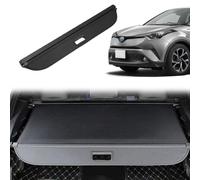 YHBIBI Car Retractable Rear Trunk Parcel Shelf for Toyota C-HR CHR 2016-2019, Luggage Cargo Shield Cover Cover Sunshade Shelves Tail Box Partition,Auto Parts