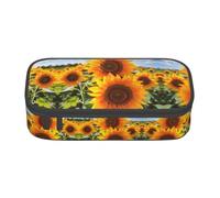 YHBLYKXP Bloom Sunflower print Large Capacity Storage Bag Travel Office Supplies Box, Makeup Bag, Desk Organizer with