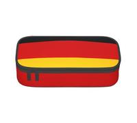 YHBLYKXP german flag print Large Capacity Storage Bag Travel Office Supplies Box, Makeup Bag, Desk Organizer with, Black, One Size, Concise