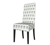 YHBLYKXP Green Plants Print Custom Stretch Chair Cover, Personalized Elastic Slipcover for Home Dining Hotel Party Decor