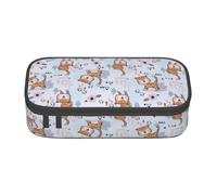 YHBLYKXP Llama Cartoon Pattern Printed Large Capacity Office Box, Stationery Organiser Office Cosmetic Bag