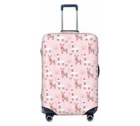 YHBLYKXP Llama. Luggage protection cover with zipper to prevent scratches and tears, fit for checked luggage, Black, S