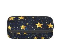 YHBLYKXP Stars Eastern pattern print Large Capacity Storage Bag Travel Office Supplies Box, Makeup Bag, Desk Organizer with