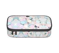 YHBLYKXP Terrazzo Marble Pastel print Large Capacity Storage Bag Travel Office Supplies Box, Makeup Bag, Desk Organizer with