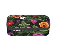 YHBLYKXP Thug Life Flowers Printed Large Capacity Office Box, Stationery Organiser Office Cosmetic Bag