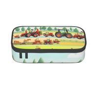 YHBLYKXP tractor farming print Large Capacity Storage Bag Travel Office Supplies Box, Makeup Bag, Desk Organizer with