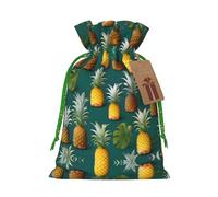 YHBLYKXP Tropical Fruit Paradise Drawstring Christmas bag, birthday Thanksgiving, anniversary and party present packaging