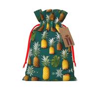 YHBLYKXP Tropical Fruit Paradise Drawstring Christmas bag, birthday Thanksgiving, anniversary and party present packaging