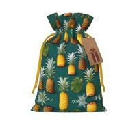 YHBLYKXP Tropical Fruit Paradise Drawstring Christmas bag, birthday Thanksgiving, anniversary and party present packaging
